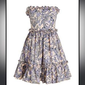 NWT Agua by Agua Bendita strapless dress